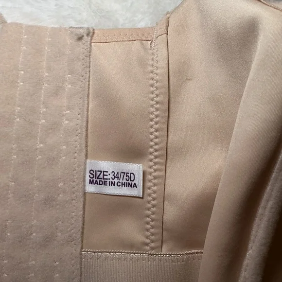 Women's Beige Bra - Picture 3 of 7